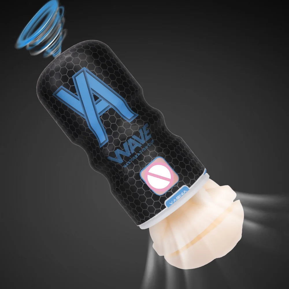 16cm Realistic Anal/Mouth/Vagina Penis Pump Masturbator