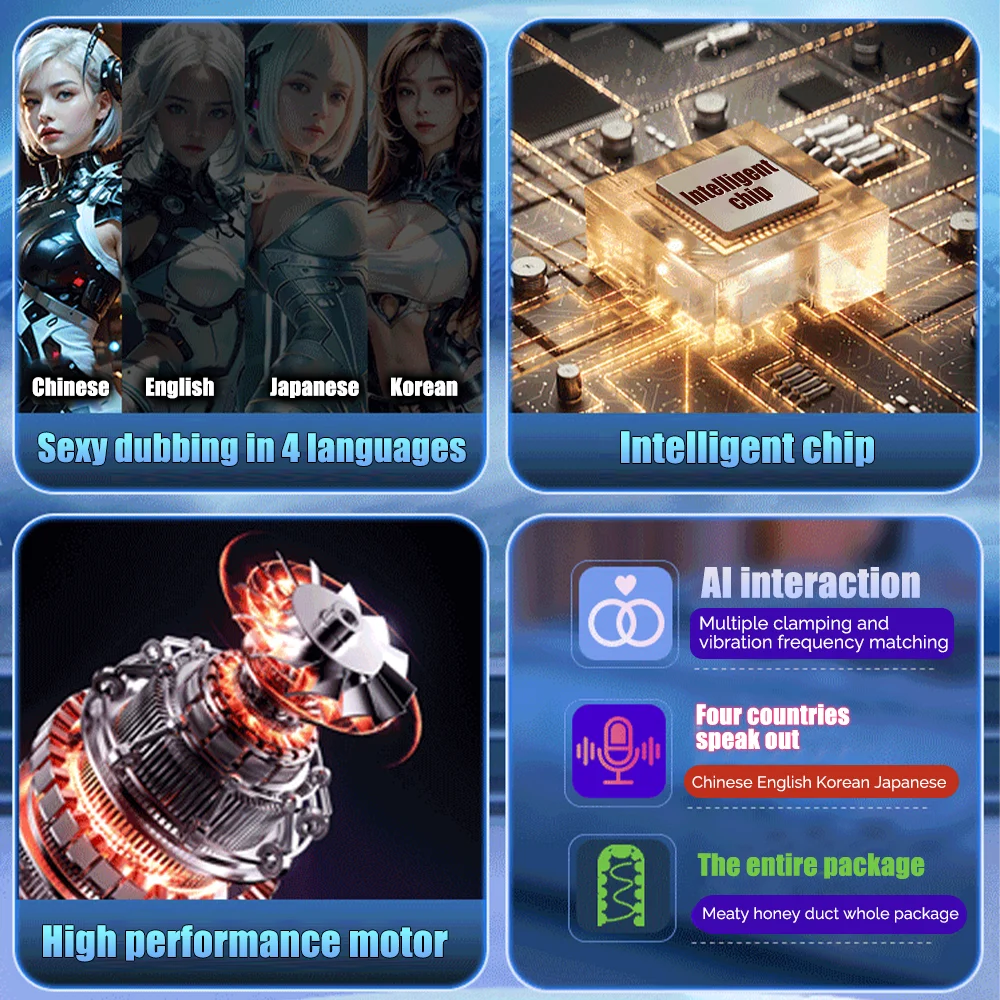Automatic Male Masturbator with Intelligent Heating