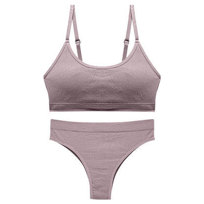 Ensemble de soutien-gorge sans anneau en acier