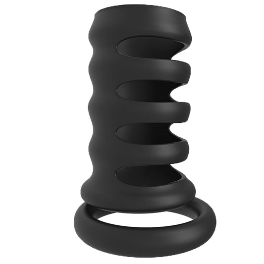 6 Ribbed Cock Ring