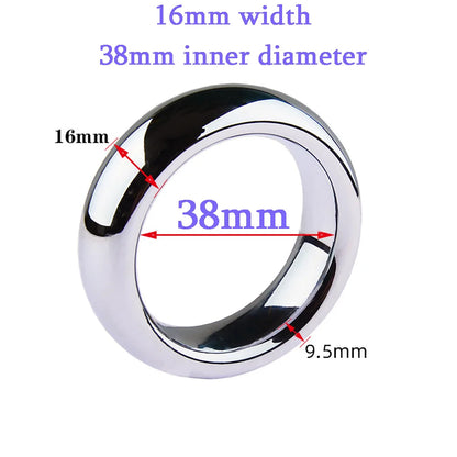 Metal Delay Ejaculation Rings