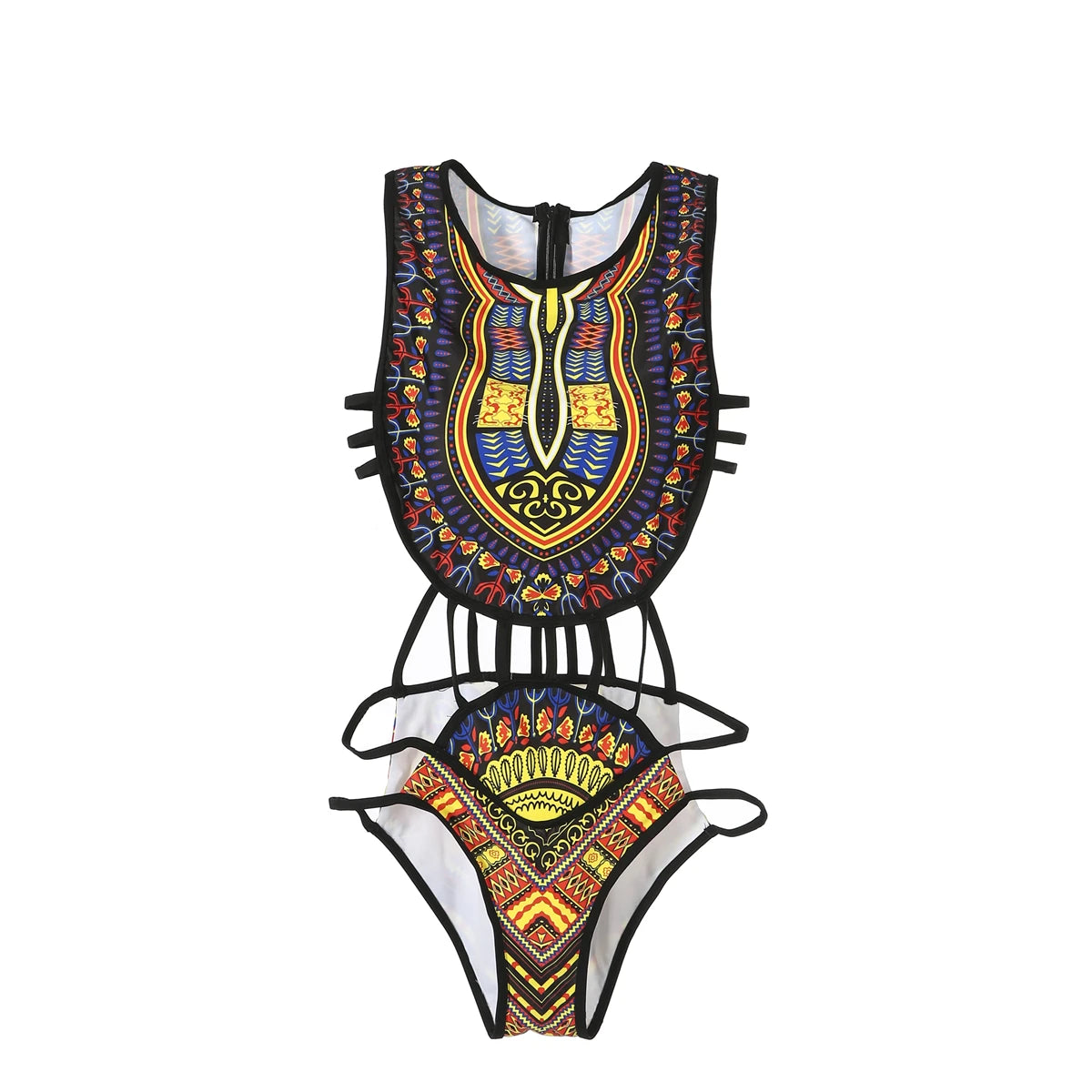 Mysterious Sun Prints Swimsuit