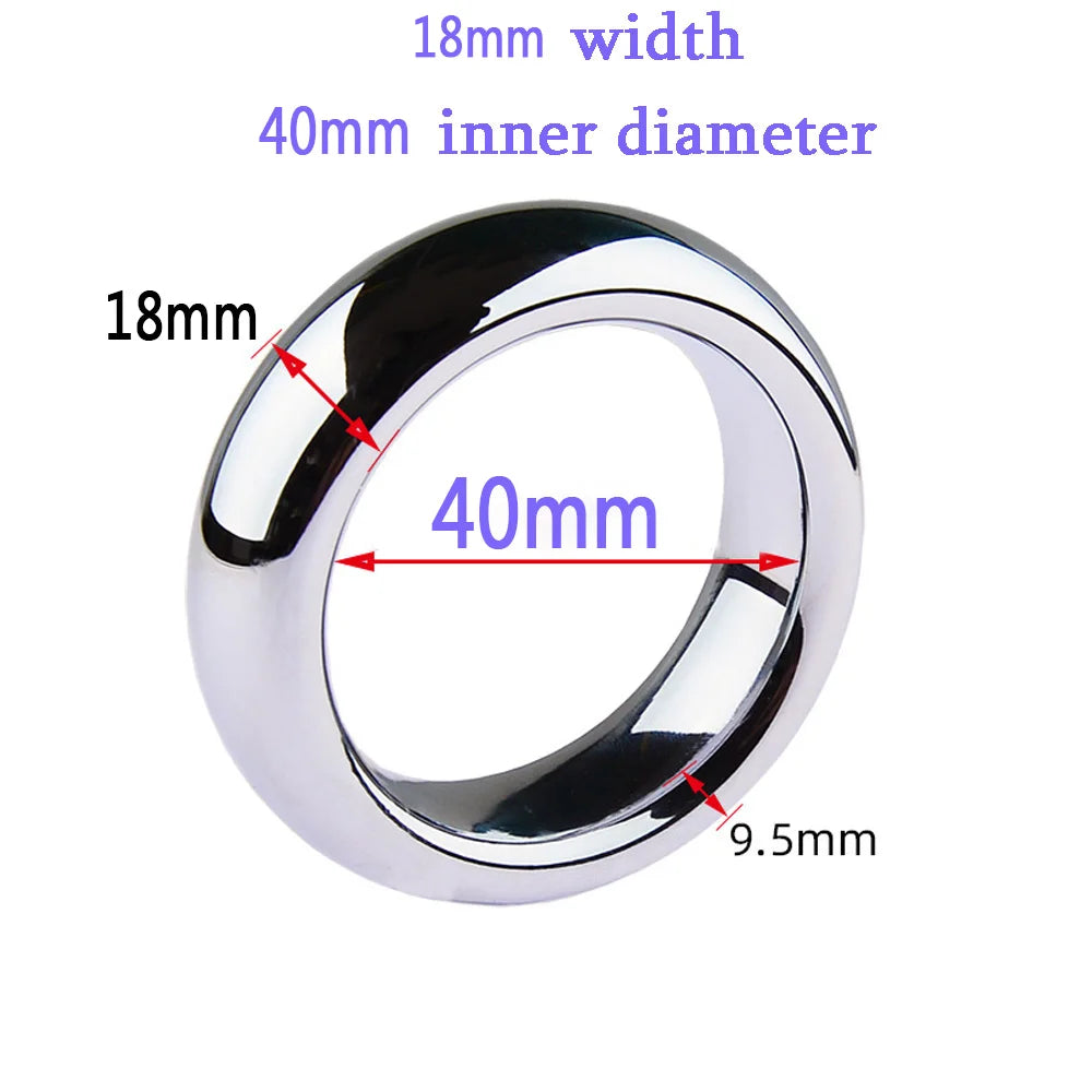 Metal Delay Ejaculation Rings