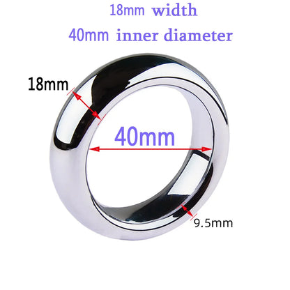 Metal Delay Ejaculation Rings