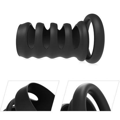 6 Ribbed Cock Ring