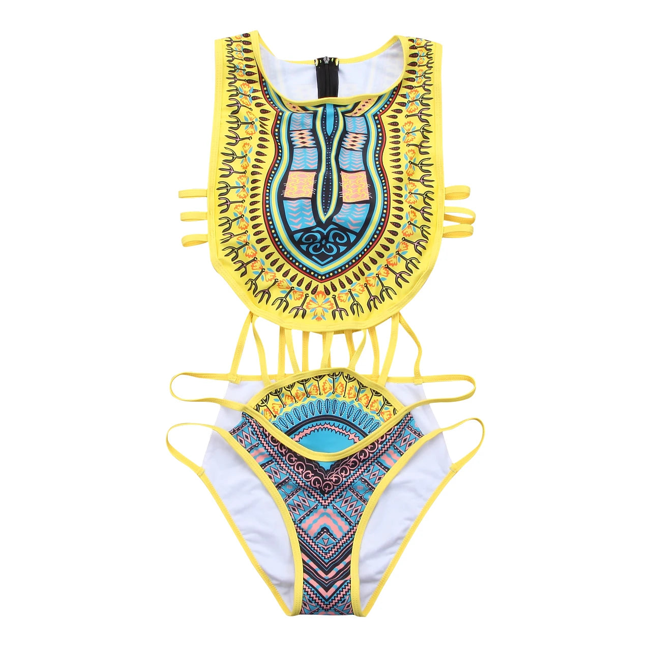 Mysterious Sun Prints Swimsuit