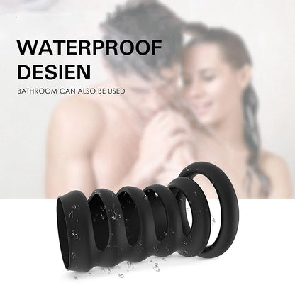 6 Ribbed Cock Ring