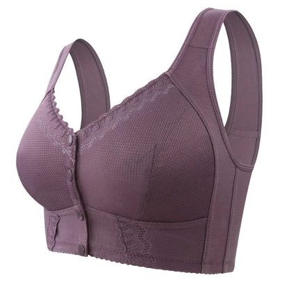 Front Buckle Plus Size Bra