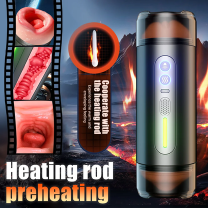 Automatic Male Masturbator with Intelligent Heating