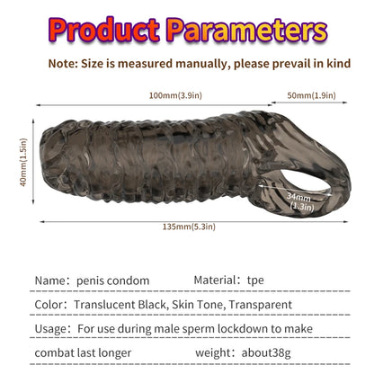 Screw thread Penis Extender