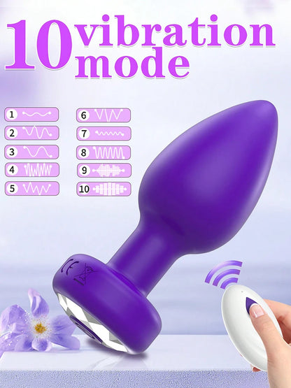 Mini Butt Plug Vibrating Toy