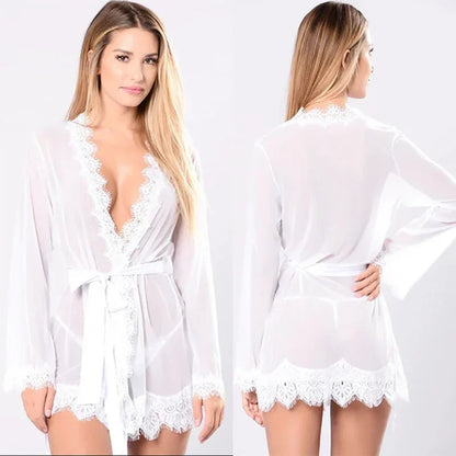 Transparent With Extra Soft Lace Chemises