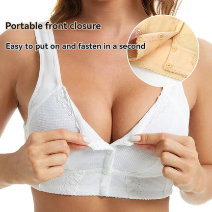 Front Buckle Plus Size Bra