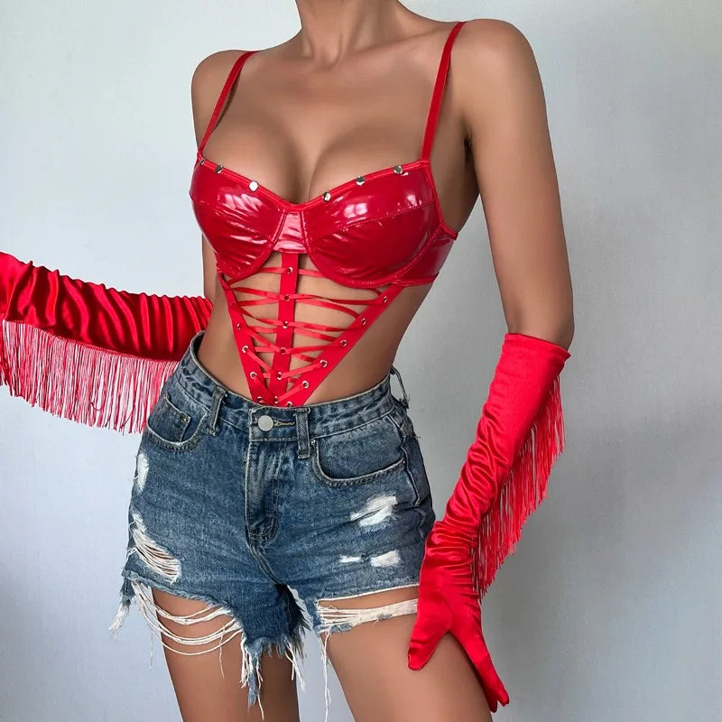 Transparent Clothing Bra Corset