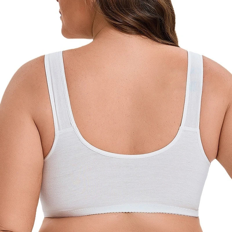 Front Buckle Plus Size Bra