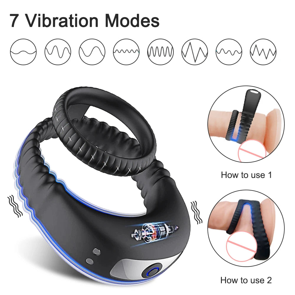 Remote Vibrating Cock Ring