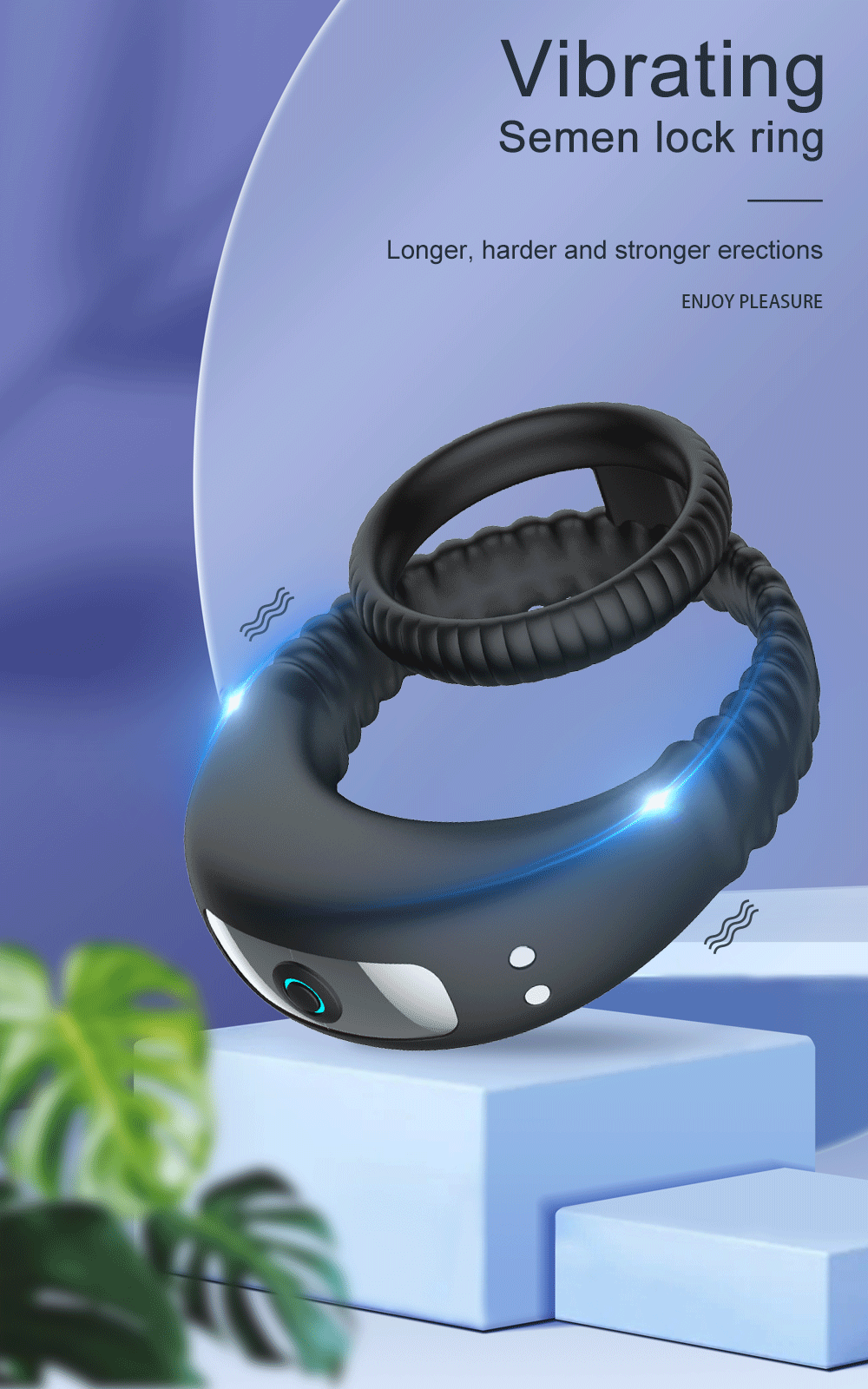 Remote Vibrating Cock Ring