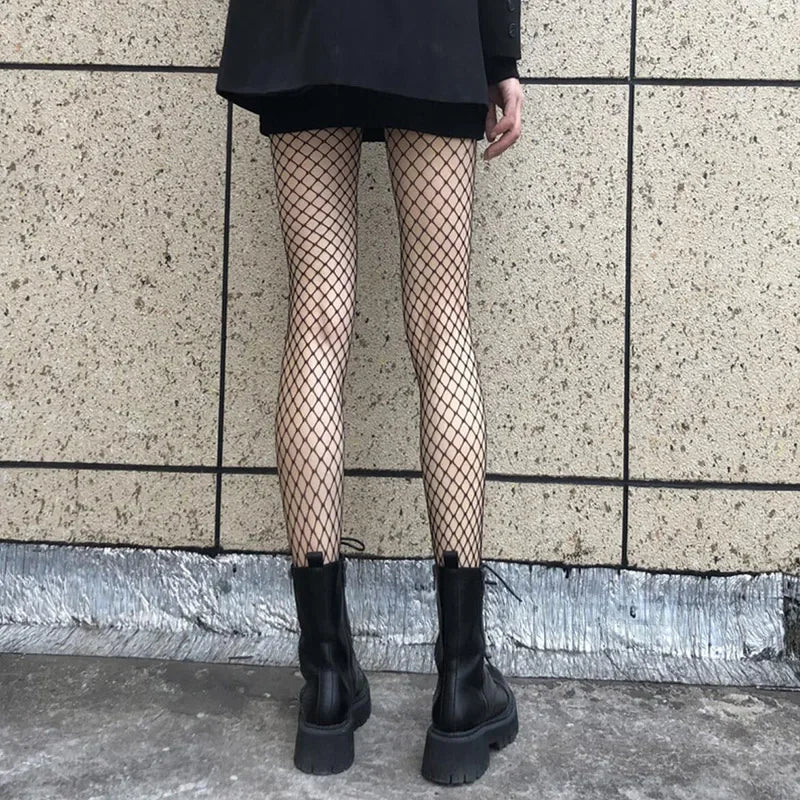 Hollow Out  Fashion Tight Fishnet Mesh Stocking