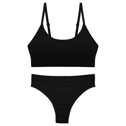 Ensemble de soutien-gorge sans anneau en acier