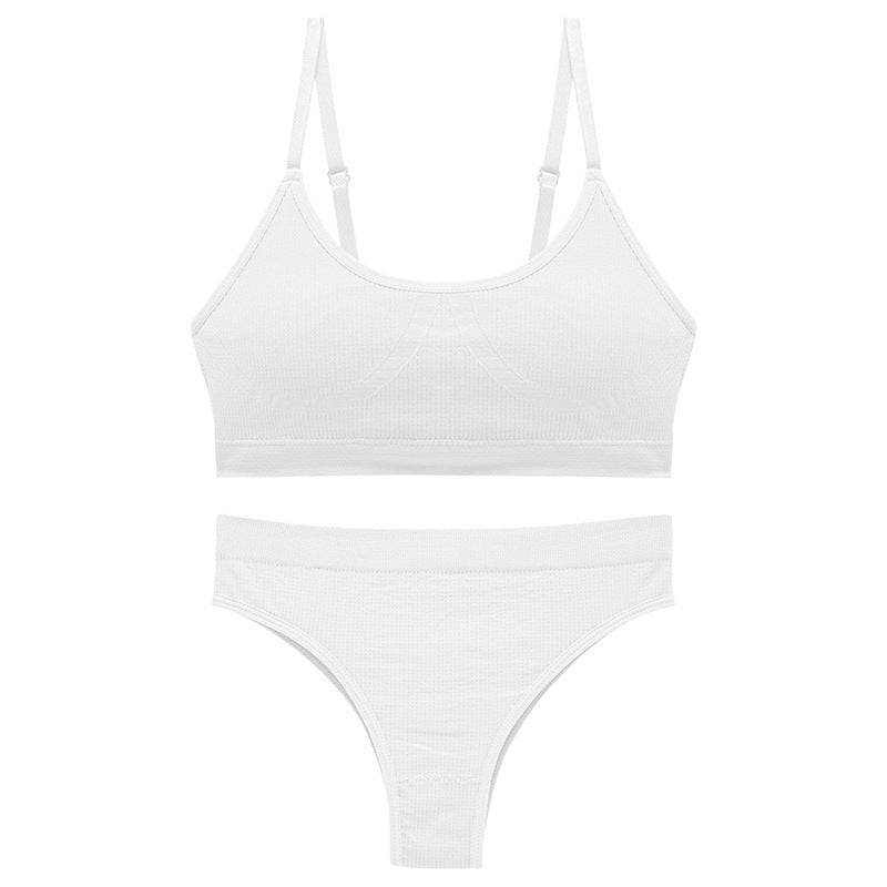 Ensemble de soutien-gorge sans anneau en acier