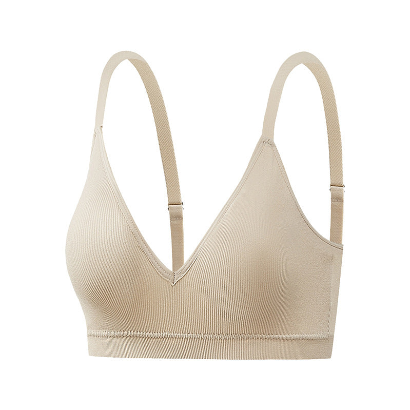 Triangle Cup Sports Bra without Steel Ring